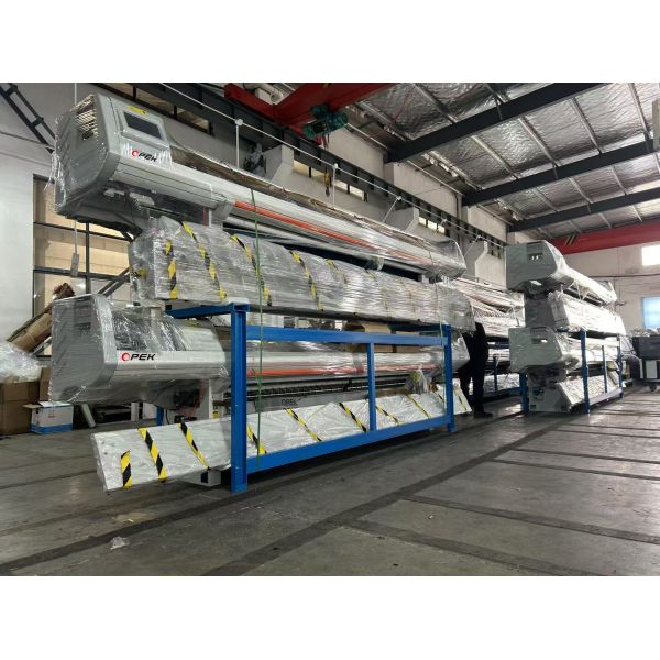 Fashion Flat Double System 52 Inch Computerized Flat Knitting Machine