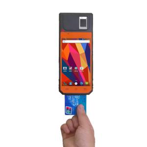 Rugged Android ISO7816 NFC POS Thermal Printer Fingerprint Handheld Terminal