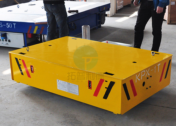 Custom remote control trackless electric material handling cart