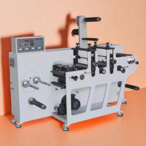 China MQ-350Y(S) Double Station Two Head Fully Rotary Die Cutting And Slitting Machine Blank Un-Printed Labels Adhesive Paper wholesale