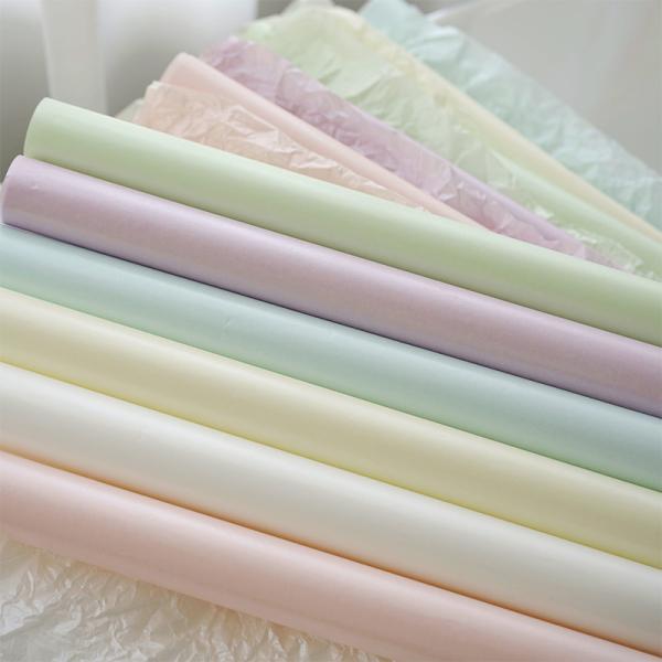 Recyclable Golden Silver Wedding Wrapping Paper Sheet