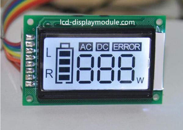 TN 7 Segement Dot Matrix LCD Display Module 3 Digital Display With White