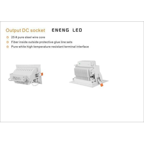 50W Adjustabl Square dimmable led down light led down light Rectangular downlight led trunk light with AC200-240VV
