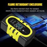 Fast Charging Speed 15W 12V 10A Motorcycle Car Battery Charger for EU Us UK Au
