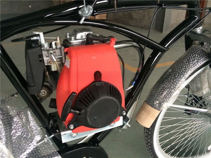 4 Stroke Motor Engine Cruiser Bicycle Gas Bike with Alloy Seatpost Max. Speed 40km/h