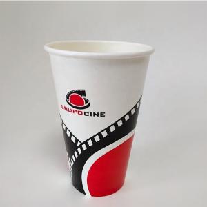 Beverage Single Wall Paper Cup 22oz 630ml Biodegradable To Go Cups PE Coating