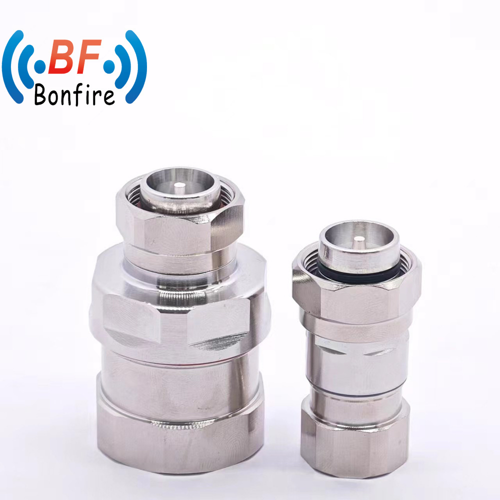 RF DC-4GHz 7/16 DIN Male Coaxial Connector for 7/8 Coaxial Cable with Excellent Electrical Performance