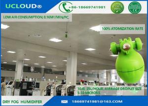 China Low Air Consumption Industrial Misting Systems For Statistics Electricity Control wholesale