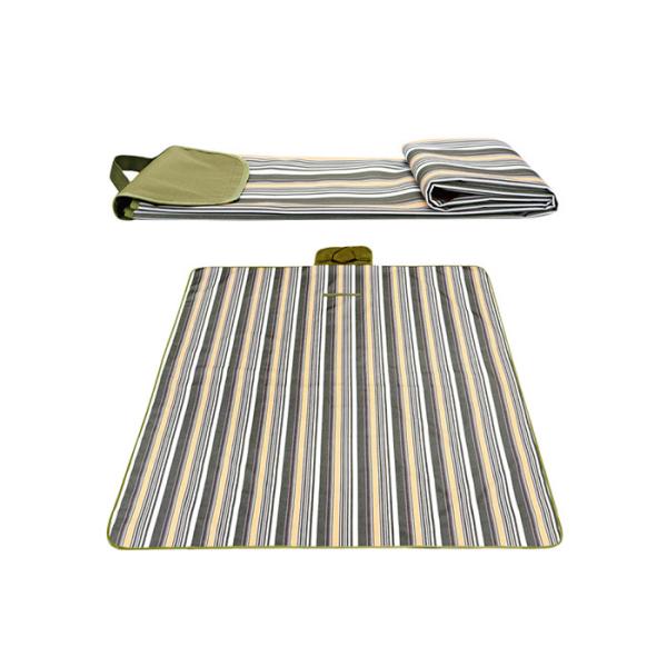 Polyester Waterproof Picnic Mat Backing For Beach Polyetser Peva Material