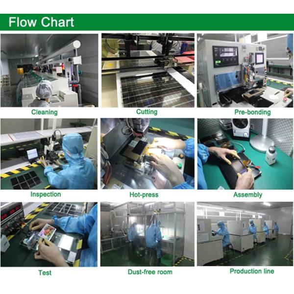 6 O'Clock Direction COG LCD Module Monochrome Graphic Customized Parallel Interface