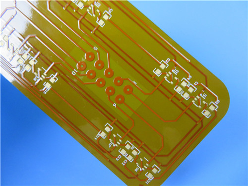 Double Sided Flexible Printed Circuit (FPC) Built on 2oz Polyimide With Gold Plated for Analog Controller