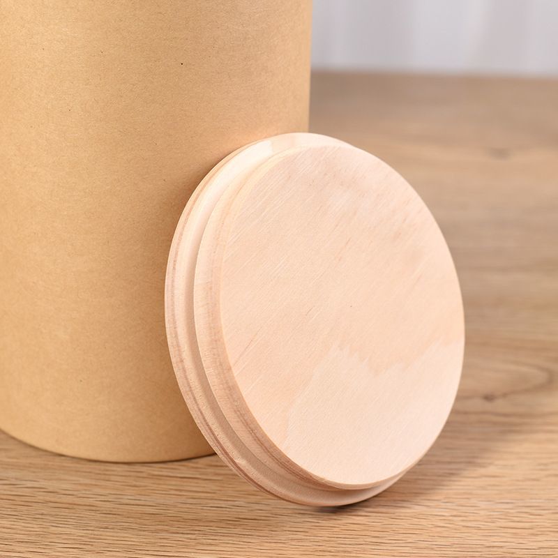 Customized Printing Foil Kraft Cardboard Paper Tube Grade Round Packaging Box for Tea Food Coffee