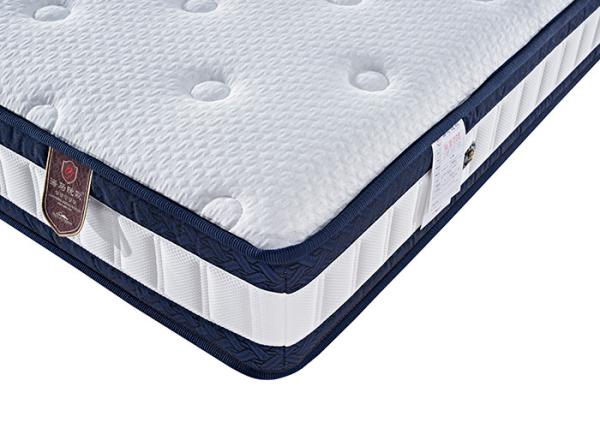 Quality Cold Silk Fabric Hybrid Foam Memory Spring Mattress Low Resilience Anti Mite for sale