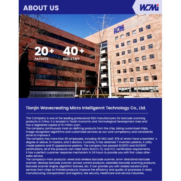 Hands-Free with Automatic Image Sensing Omnidirectional 1D 2D QR USB Barcode Scanner for Warehouse Supermarket Retail Store Pos