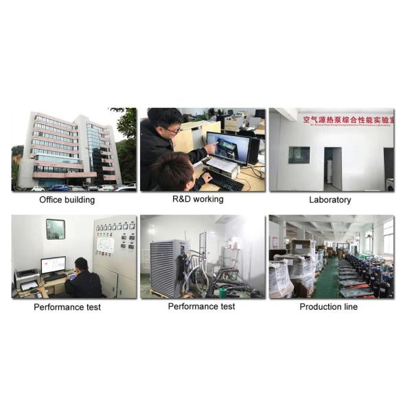 DC Inverter Control Swimming Pool Air Source Heat Pump For School