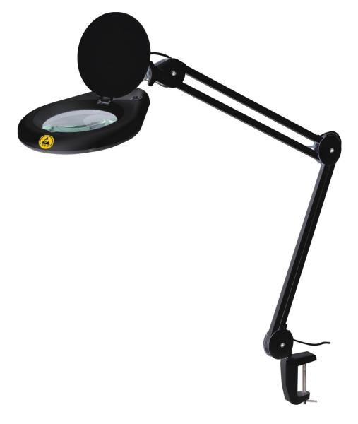 Quality ESD safe magnifying lamp  electrostatic prevention magnifier lamp antistatic led light for sale