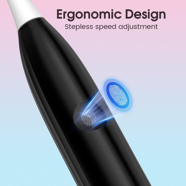 Quality Best Hot Sell Ivismile Blue Light Whitening Led Portable Travel Smart Toothbrush Electric With Brush And Charger for sale