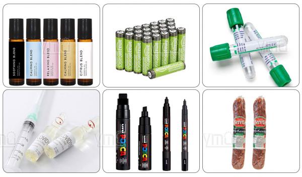 Automatic Wax Crayon Labeler Lip Gloss Balm Matte Oil Bottle Tube Labeling Machine