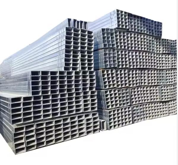 Quality 6m Rectangular Galvanized Square Tubing  For Steel Structure for sale