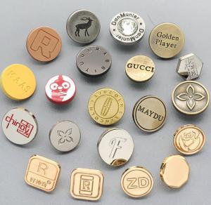 China 2023 zinc alloy round square gold plated button metal snap button sample free wholesale