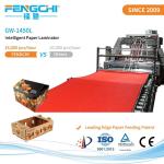 Wide Format Color Printing High Speed Flute Laminating Machine With Auto Pre