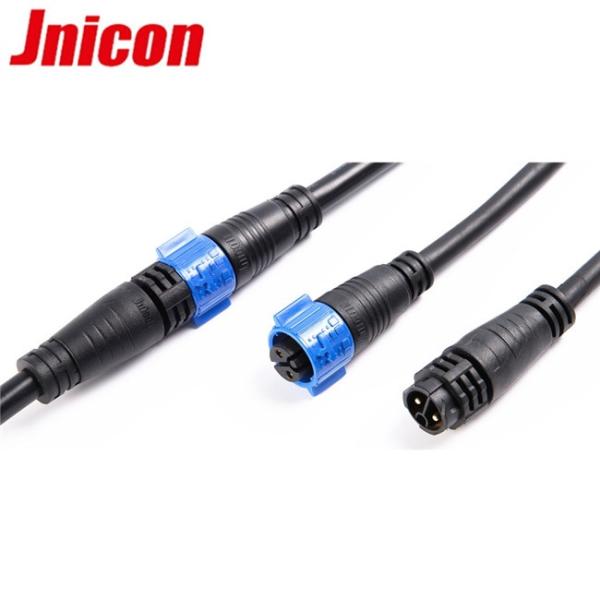 Cable To Cable IP67 Cable Connector 20A / 300V With Multi Pin Male Female Plug