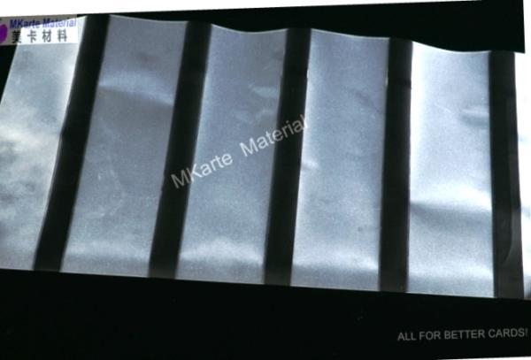 Quality Transparent 0.1mm A4 Magnetic Stripe Coated Overlay for sale
