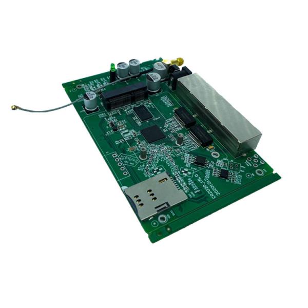 Custom 2 Layer 94V0 SMT DIP FR4 PCB Board With HASL Finishing