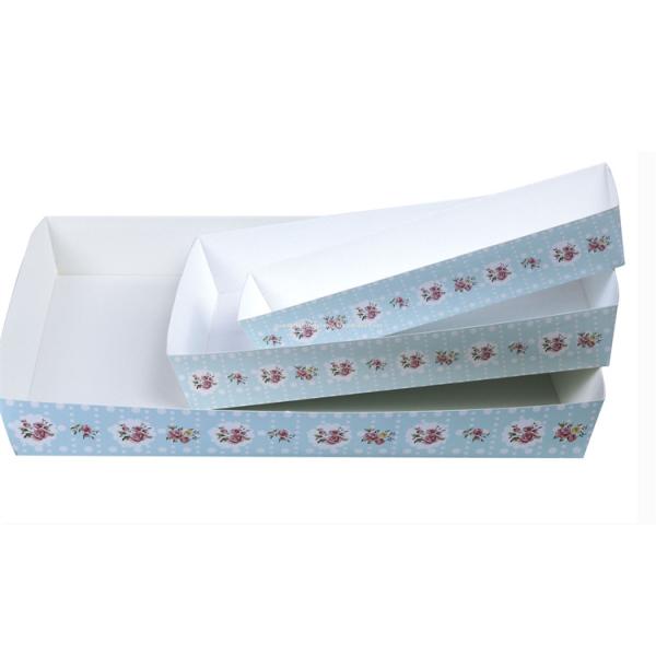 Oven Safe Long Rectangle Paper Cake Baking Pans High Temperature Resistant Loaf Pans Paper