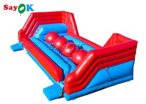 China Inflatable Obstacle Course Big Baller Wipeout Course Inflatable Sports Games For Family Center wholesale