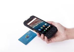 China Touch Screen Handheld Pda Barcode Scanner Rugged Pda 5.0 Inch IP65 BH52 on sale