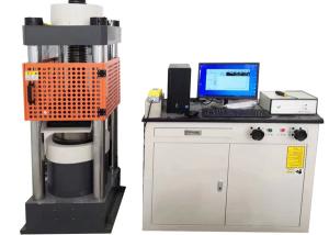 China YAW-2000 Pc Controlled Compressive Strength Machine For Cement Concrete And Rock on sale