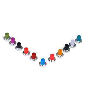 China Custom Round Knobs With Custom Shaft Length For Potentiometers wholesale