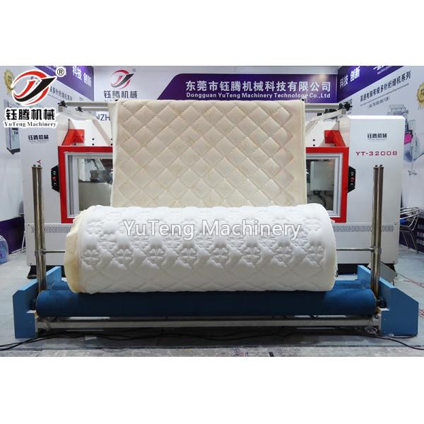 Continuous Lock Stitch Computerized Chain Stitch Quilting Machine 1200RPM