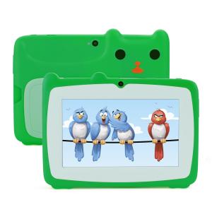 C idea Green 7'' HD Display Android 9 Toddler Tablet With Shockproof Case 5000mAh Battery CM80 Green
