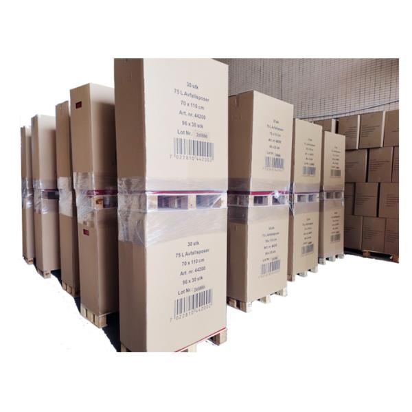 Heavy Duty 2.5 Mil 100 Litre Recyclable Reusable Bags Contractor Trash Bags