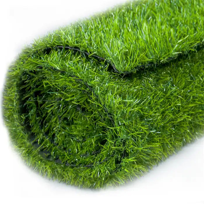Washable Synthetic Turf Mat , 20mm 25mm 30mm Height Artificial Grass Carpet