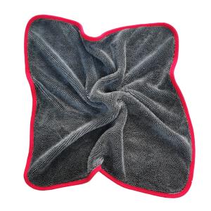 Grey 70% Polyester 30% Polyamide Car Microfiber Towel