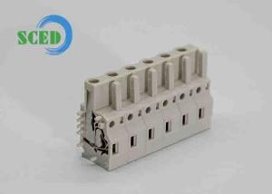 China In Sockets Plug In Terminal Blocks Pitch 7.50mm 300V 15A 2P-16P Double Level wholesale