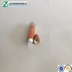 China 10g Eye Cream Packaging shiny CAL Cosmetic Tube With long shoulder,colorful printing diameter 19mm for sale