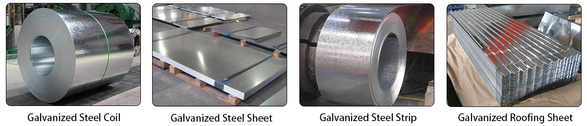 SGCC Galvanized Steel Corrugated Roofing Sheet Gi Zinc Coated Steel Plate for Decoiling