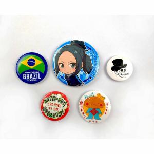 China Emblem / Lapel Pin Promotional Button Badge With Safety Pin For Marathon on sale