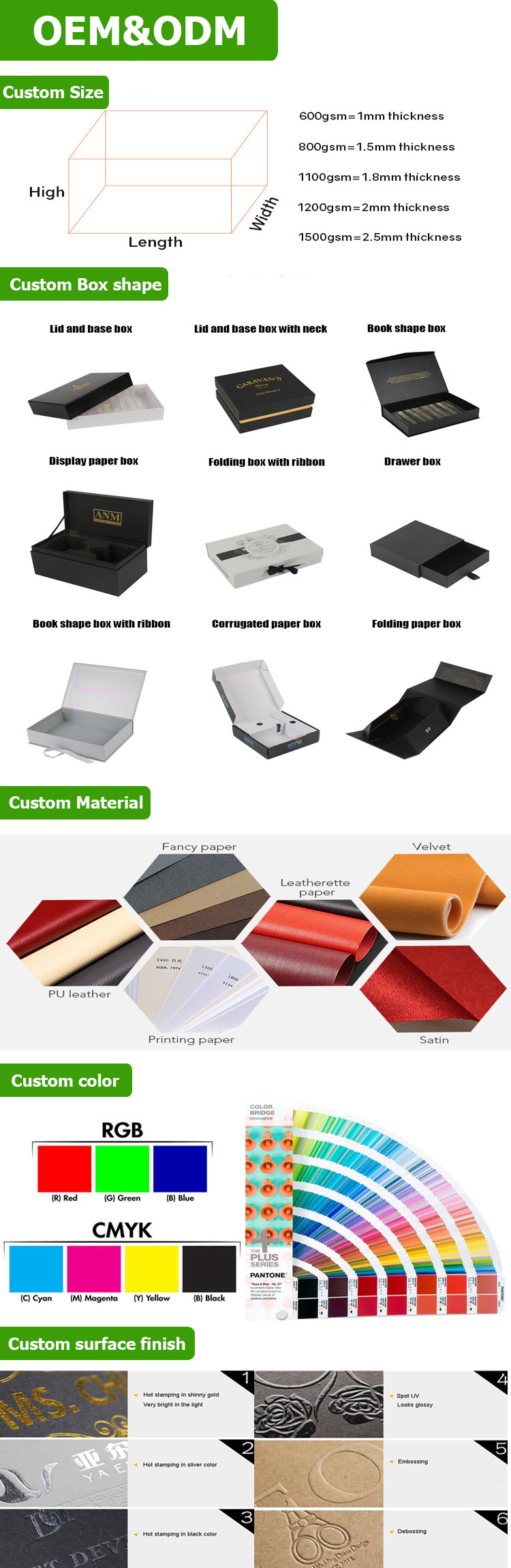 Customized Paper Chocolate Box Packaging Luxury Lid And Base Biodegradable