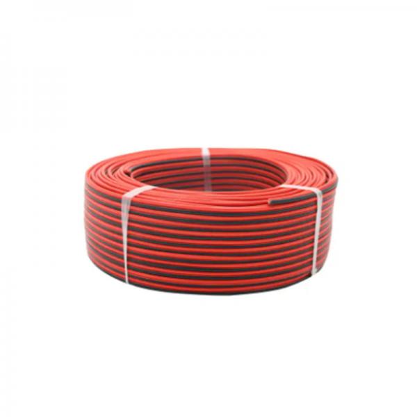 Quality IEC 60227 Flat Twin Speaker Wire Strand Flat Speaker Cable For House for sale