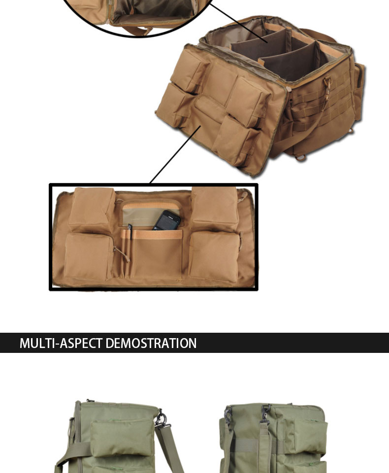 Outdoor Sports Backpack with Large Capacity 58*30*32cm Waterproof LANDSCAPE Pattern
