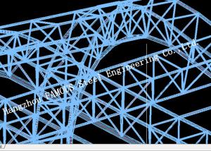 China Synthetic Stadium Steel Structure Building Architectural And Structural Engineering Designs wholesale