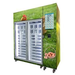 Farm Fresh 24/7 Locker Vending Machine With Automated Cooling And Contactless Payment