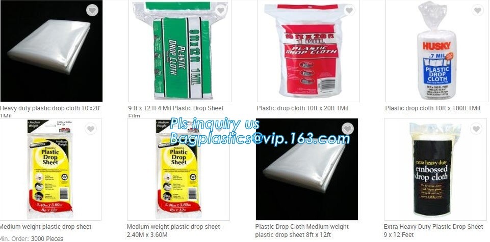 Customized Square Bottom or Side Guesst Plastic Protective Pallet Covers, 4 Mil Dust proof Clear Pallet Covers, BAGPLAST