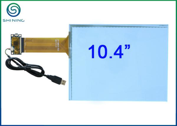 Quality 10.4 Inch Capacitive Touch Panel / Capacitive Touch Sensor Bonded On Front Glass for sale