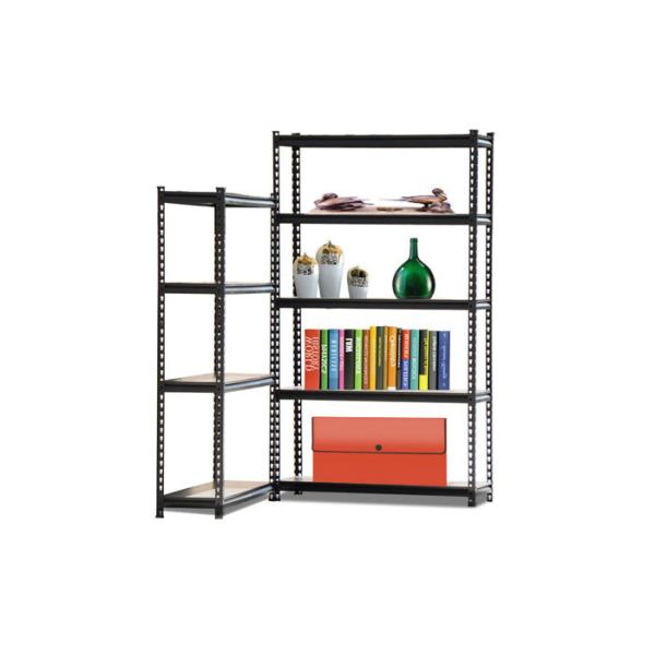 5 Tier Hieght 690mm Boltless Metal Shelving Gourd Hole Rivet Lock